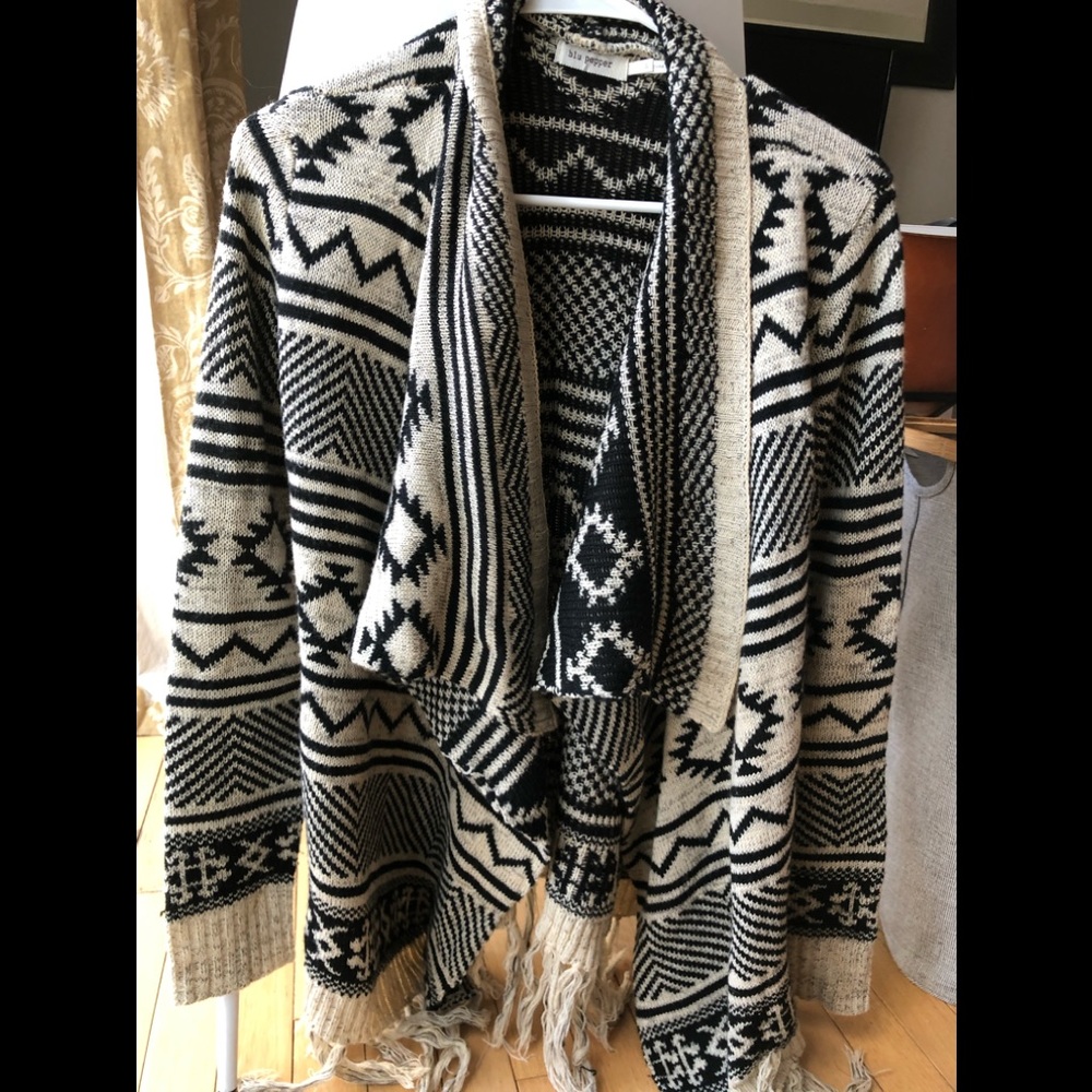Patterned Cardigan - image 1